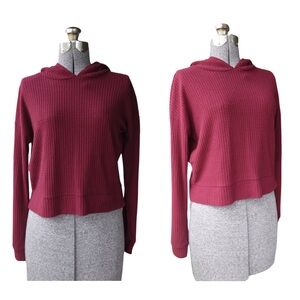 Derek Heart Cropped Sweater